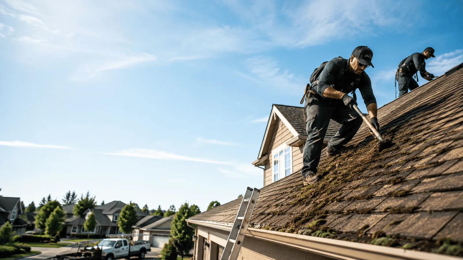 Roof Moss Removal in Scotland, TX near me